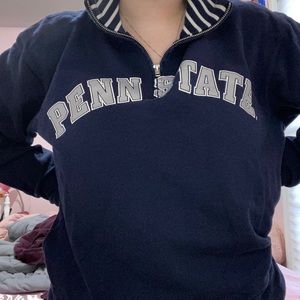 PINK Penn state quarter zip